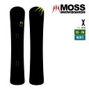 MOSS モス 25-26 X エックス 早期予約 2025-2026 スノーボード フリーラン メンズ