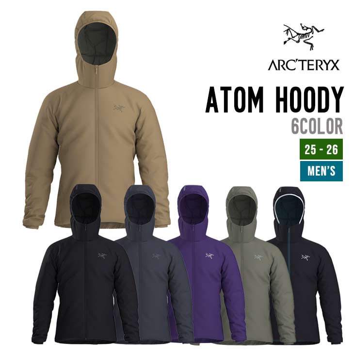 樂天商城 - ARC'TERYX アークテリクス 25-26 ATOM HOODY M アトムフーディ スノーボード 正規品 2025-2026 ウェア メンズ