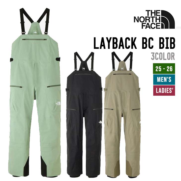 THE NORTH FACE �����Ρ������ե����� 25-26 LAYBACK BC BIB �쥤�Хå��ӡ������ӥ� ���Ρ��ܡ��� ������ ������ ���ͽ�� 2...
