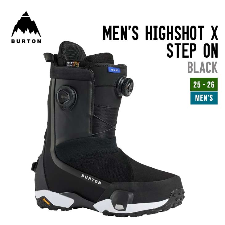 BURTON o[g 25-26 MEN'S HIGHSHOT X STEP ON Y nCVbg X XebvI Xm[{[h Ki 2025-2026 Y u[c