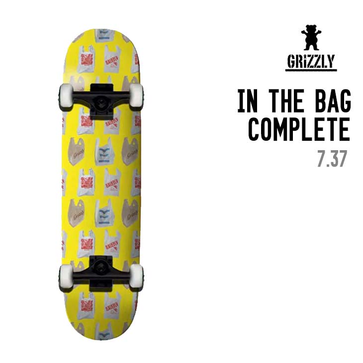 GRIZZLY IN THE BAG COMPLETE スケボー 正規品 SK8 スケートボード コンプリート