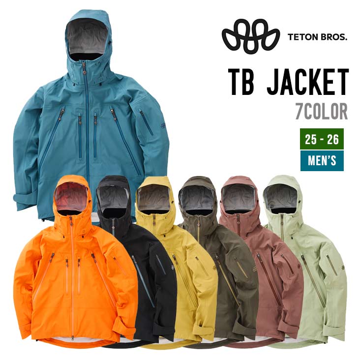 TETON BROS. �ƥ����ȥ�֥��� 25-26 TB JACKET �ƥ����ӡ����㥱�å� ���Ρ��ܡ��� ������ ������ ��� �Хå�����ȥ꡼