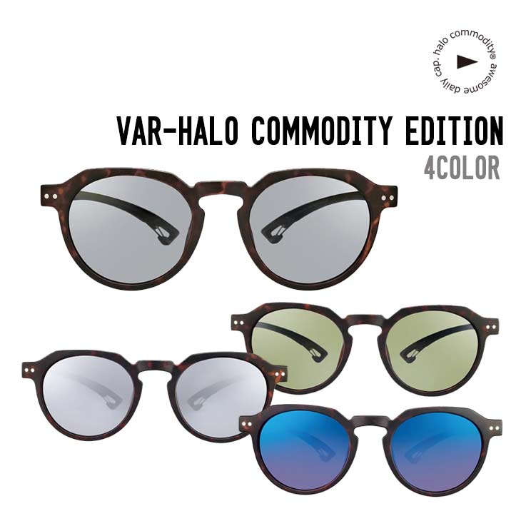 楽天スノーボードSHOP 【SIDECAR】HALO COMMODITY ハロ コモディティー VAR（HLED） ブイエーアール 正規品 サングラス 普段使い 偏光レンズ ハイコントラスト