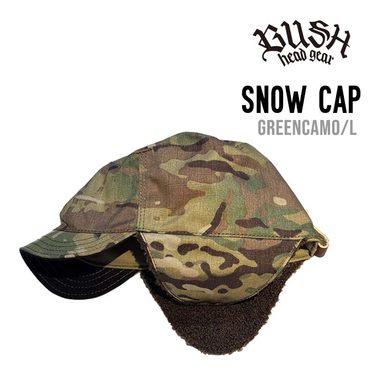 樂天商城 - SNOW CAP スノーキャップ BUSH HEAD GEAR ブッシュヘッドギア スノーボード 帽子 国産