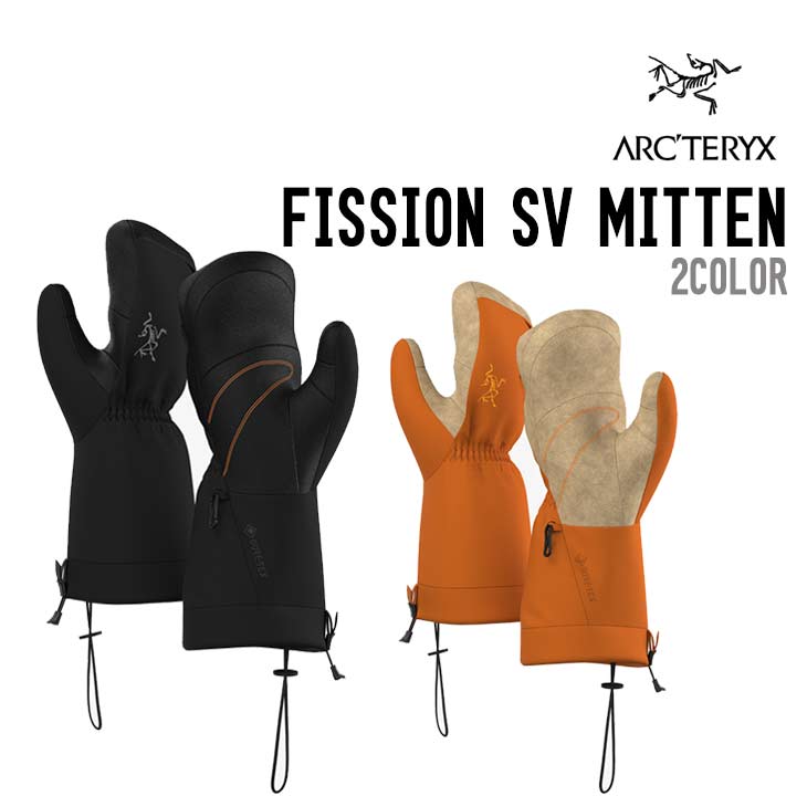Rakuten - ARC'TERYX アークテリクス FISSION SV MITTEN フィッション エスブイ ミトン スノーボード 正規品 2025-2026 グローブ ユニセックス