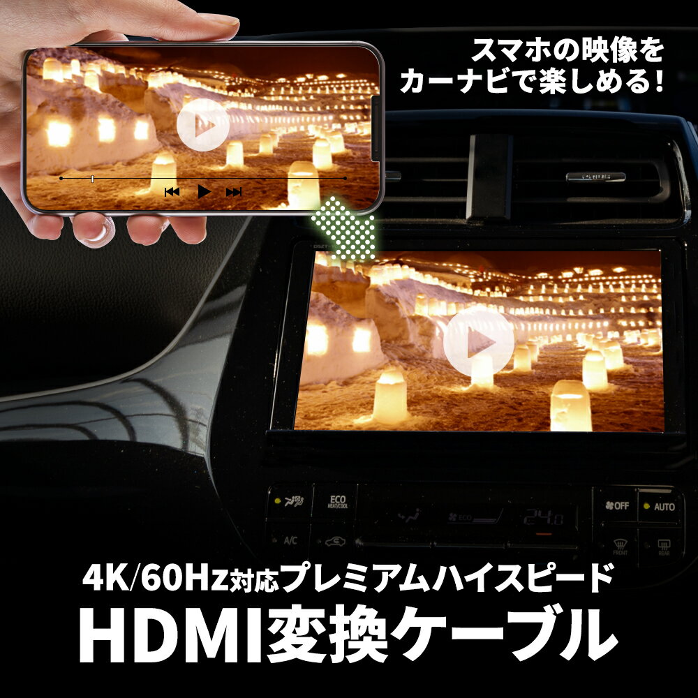 HDMI 変換ケーブル 接続コード 純正