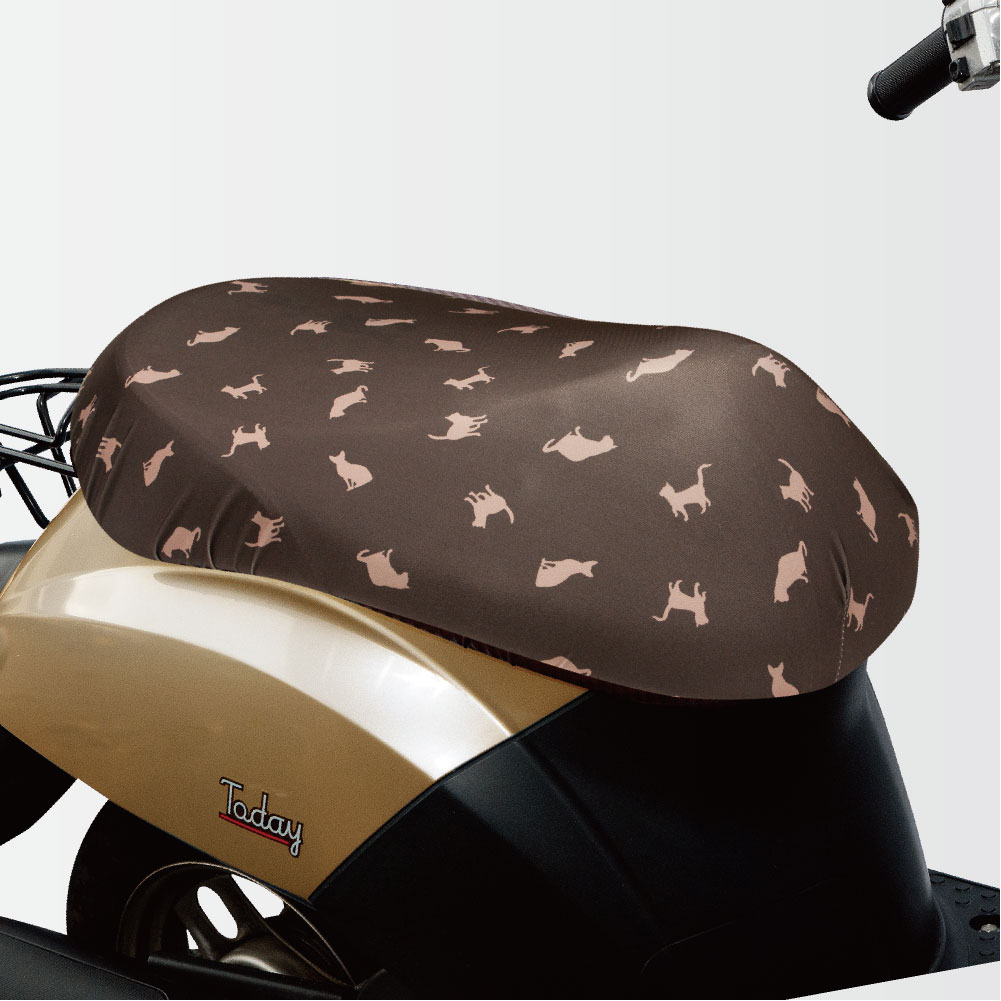 原付きバイクスクーターシートカバーフルカラー原チャリCAP(キャップ)4種類シートカバー原チャリ原付きバイクはっ水盗難防止シートカバー汚れキズ汚れ隠しおしゃれかわいい【送料無料】