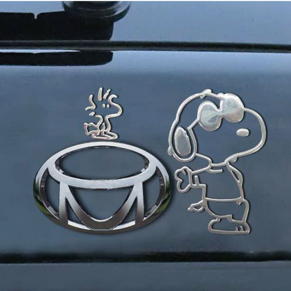 楽天市場 スヌーピー エンブレム ステッカー エンブレム チャーム Snoopy 車 マイカー エンブレムチャーム 全9種類 ステッカー 送料無料 カバー専門エール公式ショップ