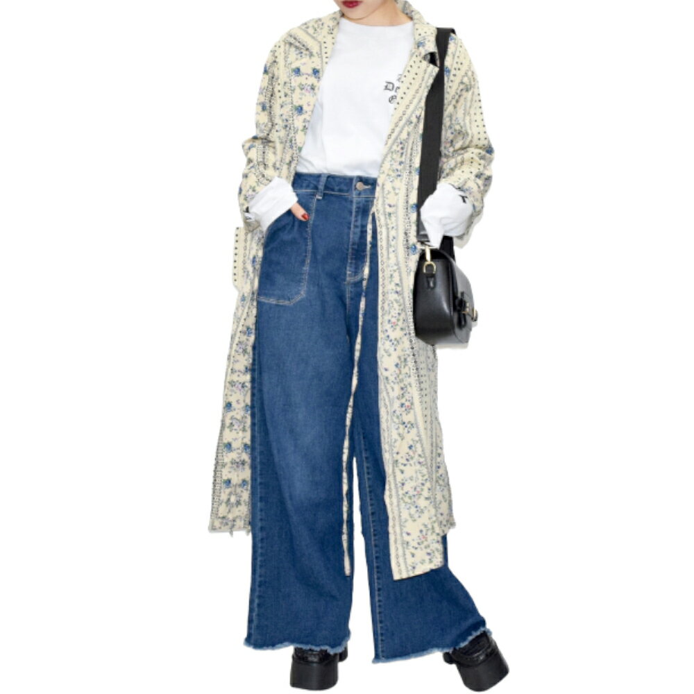 Ungrid フラワープリントロングガウン | Trend Fashion Net