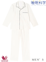 セール30%OFFワコールパジャマ メンズ /【ロング袖+ロングパンツ】送料無料