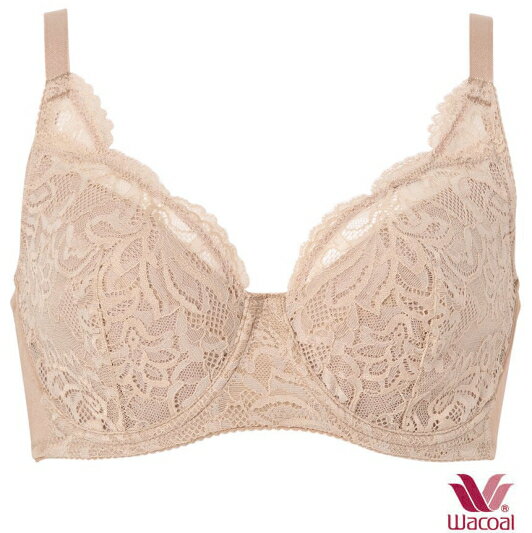 ワコールブラジャー フルカップまるみのあるナチュラルシルエット DEFカップ【上胸...