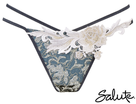 楽天アイリス　ランジェリーショップセール25％OFFサルート ショーツ ビキニ Tバック 【Wacoal salute】ワコール/M・Lサイズ