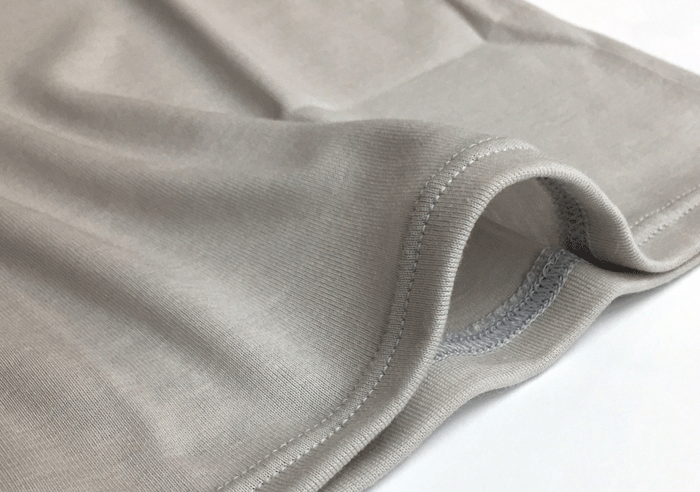 セール20％OFFワコール ニットトップ/cld322/8分袖/日本製