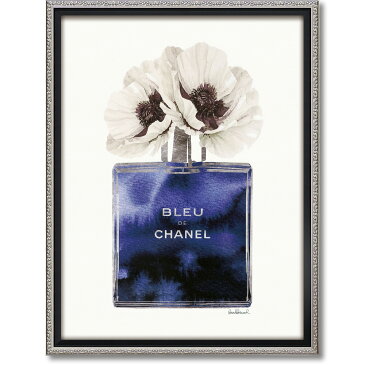オマージュ キャンバスアート ブルーコロンポピー(Mサイズ)BC-12067 / シャネル CHANEL BLEU 香水 オードゥトワレット おしゃれ 人気 壁掛け アートポスター アートパネル ブランド 4996953290116