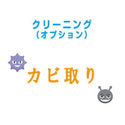 【クリーニング】オプション カビ取り カビ落とし