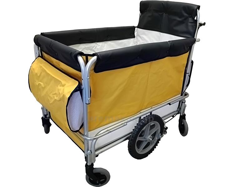 五十畑工業 スワン サンポカー2 A080 / 大人数 いそはた工業 保育園 幼稚園 託児所 お散歩 大型ベビーカー 4人乗り 四人乗り 6人乗り 六人乗り 防...