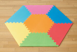 日本育児 スマートマット6角形用 【レンタル6ヶ月】【 ベビー用品 】【レンタル】