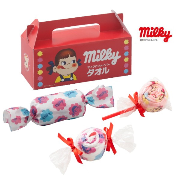 【送料無料】ミルキー やわらかマイクロタオルセット【内祝い お返し 出産 御祝 結婚内祝い 人気 初節句内祝 入学内祝 お返し 返礼 新築内祝い 進学内祝い 七五三内祝い ギフトセット】【御中元 お中元】