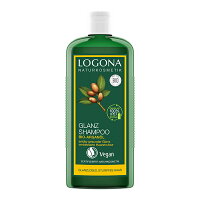 LOGONA ロゴナ シャインシャンプー アルガン 250ml | ヘアケア シャンプー ボトル ツヤ さらさら くせ毛 うねり 広がり パサつき サラサラ まとまり 保湿 アルガンオイル アンズ インカインチ ヴィーガン サスティナブル