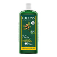 LOGONA　ロゴナ　シャインシャンプー　アルガン 250ml | ヘアケア シャンプー ボトル ツヤ さらさら くせ毛 うねり 広がり パサつき サラサラ まとまり 保湿 アルガンオイル アンズ インカインチ ヴィーガン サスティナブル