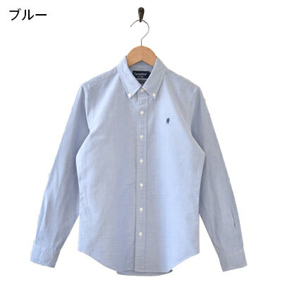 Gymphlex ジムフレックス オックスフォードシャツ J-0872YOX 2018SS ボダンダウンシャツ 長袖 レディース コットン OXFORD SHIRTS