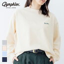 【2025秋冬】ジムフレックス Gymphlex ハイゲージコットン クルーネックプルオーバー 長袖Tシャツ #GY-C0486 HKT トレーナー 長袖 スウェット ロングTシャツ 長袖シャツ シンプル カジュアル プルオーバー 2025AW