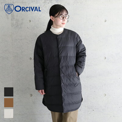 【SALE 30%OFF】オーシバル / オーチバル ORCIVAL ライトダウンコート #OR-A0427DPL ミドル丈 コート ダウン インナーダウン ライトダウン ライトアウター 2023AW【ラッピング不可】