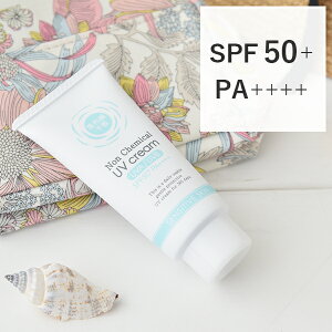 【11/25限定！抽選で最大100%ポイントバック】紫外線予報 ノンケミカルUVクリームF SPF50+ PA++++ 40g | 日焼け止め ノンケミカル 日焼け 顔 日焼け防止 日焼け止めクリーム ウォータープルーフ 保湿クリーム UVケア uv 日焼け止 日焼け対策 化粧下地