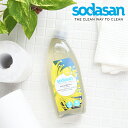 【最大3,000円OFFクーポン】ソーダサン（sodasan） トイレットクリーナー 750ml（トイレ用洗剤）/ トイレ洗剤 トイレ用 便器用 ハウスキーピング せっけん 石鹸 洗剤 液体洗剤 エコ洗剤 シトラス クエン酸 ボトル