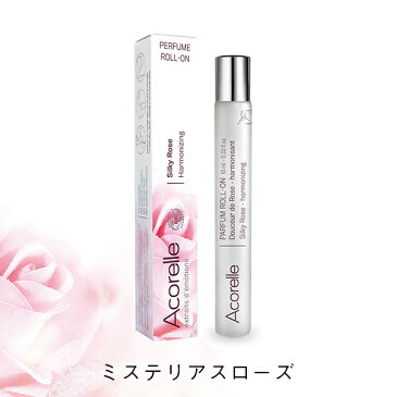 アコレル ロールオン 10ml | オーガニック フレグランス ロールオンタイプ ボディフレグランス レディース 女性 女性用 ロール フレグランス/香水(女性用) 香水 ローズ オーガニック オーガニックフレグランス