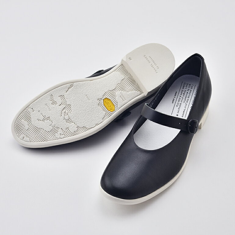 TRAVELSHOESbychausserトラベルシューズバイショセレザーワンストラップシューズTR-002