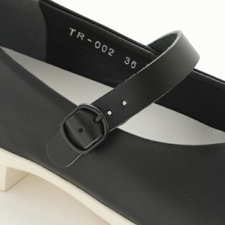 TRAVELSHOESbychausserトラベルシューズバイショセレザーワンストラップシューズTR-002
