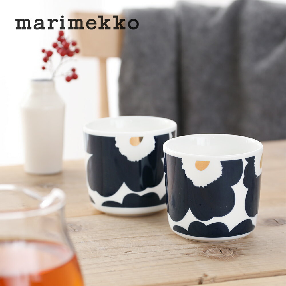  SALE 40%OFF  Ki  2023~E{ marimekko   }bR Unikko(EjbR) e}O R[q[JbvZbg nhȂ 2 J[39 _[NlCr[~S[h _[Nu[ ԕ }OJbv Mtg t 2312S