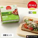 PEMA（ペーマ） 有機全粒ライ麦パン マルチグレインブロート 6枚入り【8個セット】 ライ麦に数種類の穀類をミックス。ドイツの伝統的なパンをご家庭で。 PEMA（ペーマ） 有機全粒ライ麦パン マルチグレインブロート 6枚入り【8個セット】ほのかな酸味が特徴的なドイツの伝統的なパン。 有機全粒ライ麦にオーツ麦、大麦、全粒小麦など様々な穀類を加えました。 食物繊維やカルシウム、鉄分なども豊富で、栄養満点です。噛むほどにライ麦の味が広がります。 ※こちらは【8個セット】の商品ページです。 ≫ 有機全粒ライ麦パン マルチグレインブロート【単品】はこちら 手軽に食べられる、薄いスライス。食べやすいよう、薄くスライスしてあります。パンがはがれにくい場合は、切れ目にそってナイフ等をお使い下さい。 そのままでも、トーストでも。そのままでもお召し上がりいただけます。トースターで2分ほど焼くと、酸味が抑えられ甘みとモチモチした食感が引き立ち、より一層おいしく。 お好きなトッピングで、カナッペやオープンサンドとして。野菜や魚、ハム、チーズなどをトッピングして。卵とパン粉をつけて、カツレツ風にも。腹持ちが良いので、サンドイッチを作っておでかけに持っていくのもおススメ。 〉〉プンパーニッケル 〉〉フォルコンブロート 〉〉フォルコンブロート チアシード 〉〉マルチグレインブロート 1905年にドイツの自然豊かな、バイエルン州ヴァイセンシュタット市に設立。100年以上の歴史を誇る、ドイツの老舗ライ麦パン製造メーカーです。フレキシブルな家族経営を大切にし、地元で収穫されたライ麦だけを使用。伝統的なレシピに従ってパンを焼き続けています。「PEMA(ペーマ)」とは、チベット語で「ロータス(蓮)の花」を意味します。添加物や保存料を一切使用しない、本物のピュアなパンを作り続けるために名付けました。 SPEC ■名称：有機ライ麦パン ■商品名：マルチグレインブロート ■原材料名：有機全粒ライ麦、有機オーツ麦、有機大麦、有機小麦、食塩、酵母 栄養成分表示（1枚約63gあたり） エネルギー 127kcal たんぱく質 3.2g 脂質 1.0g 炭水化物 28.5g 糖質 23.3g 食物繊維 5.2g 食塩相当量 0.62g ■内容量：375g（6枚入り）×8個 ■原産国名：ドイツ ■輸入者：株式会社ミトク ■広告文責：株式会社エル・ローズ　TEL 0120-291-410 ■ご注意：・本品製造工場では、そば、クルミ、アーモンドを含む製品を製造しています。 ・開封後はお早めにお召し上がりいただくか、ラップに包んで冷凍庫で保存してください。 ・直射日光、高温多湿を避けて保存してください。 ・パンがはがれにくい場合は、切れ目にそってナイフ等をお使いください。