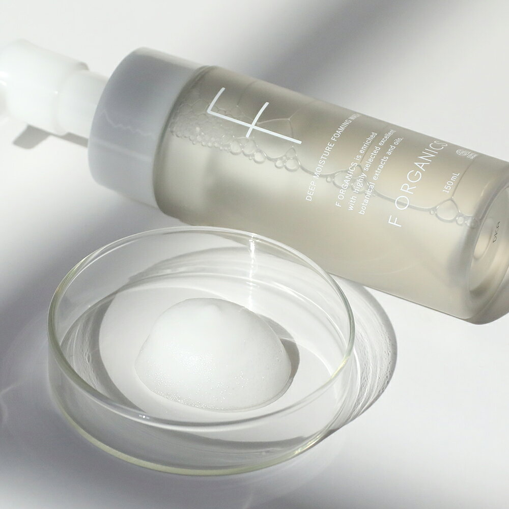 【8/15限定！最大100%pt還元】 エッフェオーガニック F ORGANICS ディープモイスチャー フォーミングウォッシュ 150ml | 洗顔 洗顔フォーム 泡洗顔 洗顔料 保湿 毛穴 角質 乾燥肌 敏感肌 化粧品 女性 メンズ aimere-10023715 サンテラボ サンプル画像2