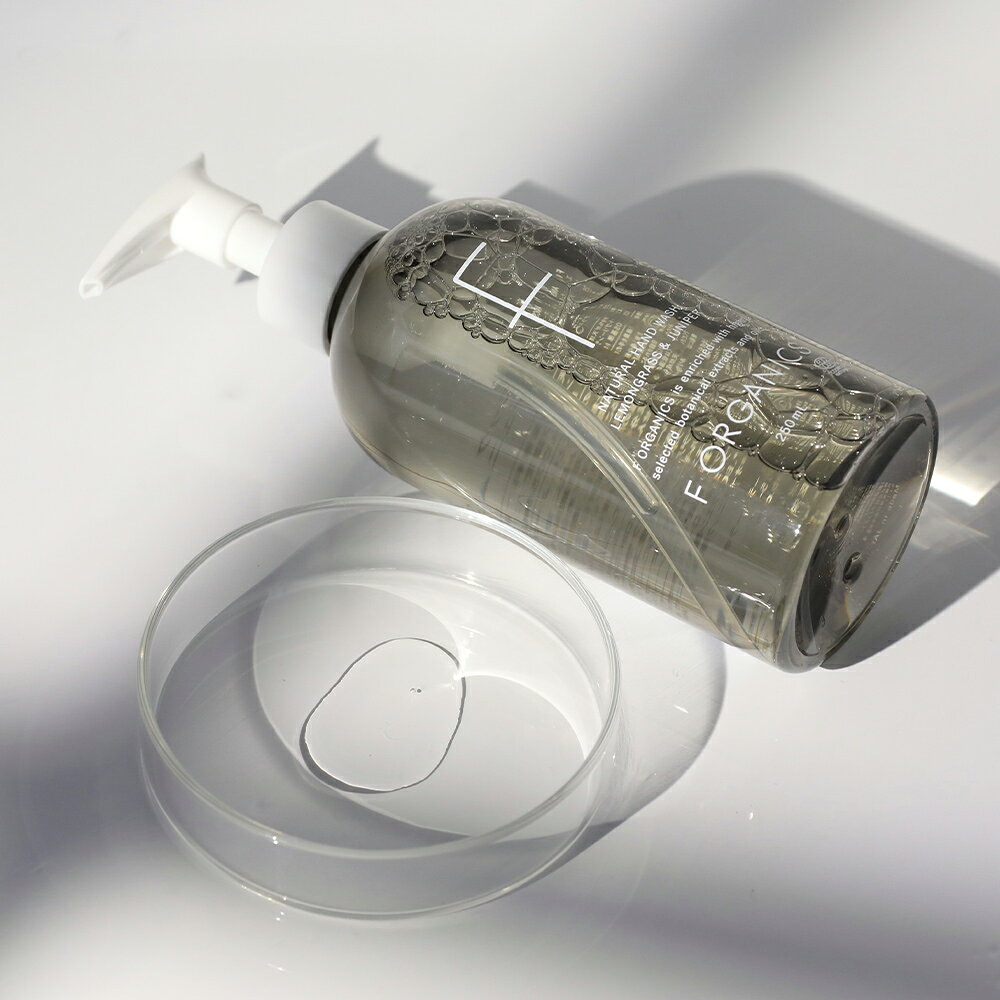 【9/15限定！抽選で最大100%ptバック】 エッフェオーガニック F ORGANICS ナチュラルハンドウォッシュN 250ml ローズ＆シダーウッド レモングラス＆ジュニパー | ハンドソープ ハンドケア 保湿 aimere-10023912 サンテラボ サンプル画像2