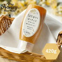 MYHONEY (マイハニー) はちみつとピーナッツでつくったピーナッツハニー 420g | はちみつ ハニー あかしあ 生はちみつ アカシア 朝食 スイーツ デザート 甘い 健康 低GI 非加熱 チューブ