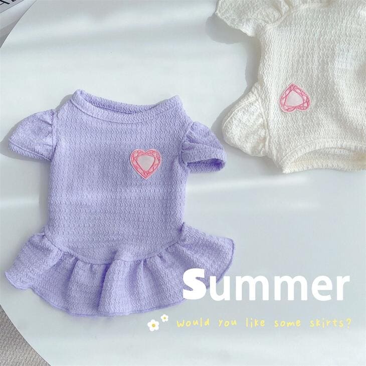 【売り尽くし】超可愛い! 犬 服 小型犬用 女の子 フルーツ 韓国風 ペット服 お出かけ かわいい ドッグウェア ペットウェア お散歩 ワンピース ペット用スカート おしゃれ カラフル サマー 冬服 メール便OK 【a165】【送料無料】