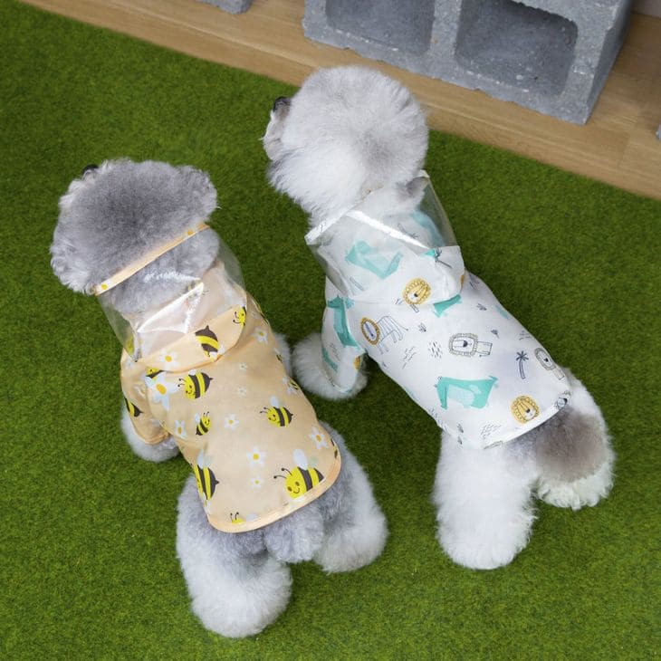 樂天商城 - 犬服 レインコート 小型犬 中型犬 みつばち 透明フード 犬用 犬 猫用 ポンチョ 着脱簡単 お散歩 防水 はっ水加工 梅雨対策 雨の日 贈り物 可愛い おしゃれ 人気アイテム おすすめ 写真館 プレゼント 記念日 お出かけ用品 注目 大人気 必需品 ギフト 話題 【a490】