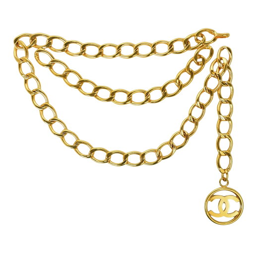 【中古・VINTAGE】 シャネル チェーンベルト レディース ベルト ゴールド ヴィンテージ CHANEL Chain Belt 【中古・VINTAGE】 シャネル チェーンベルト レディース ベルト ゴールド ヴィンテージ CHANEL Chain Belt