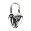 【中古・VINTAGE】 HERMES 2004 カデナ ロックハート チャーム シルバー ヴィンテージ Annee De La Fantaisie Cadena