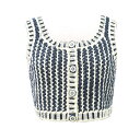 【中古・VINTAGE】 CHANEL シャネル 服 ベスト ネイビー ヴィンテージ Vest