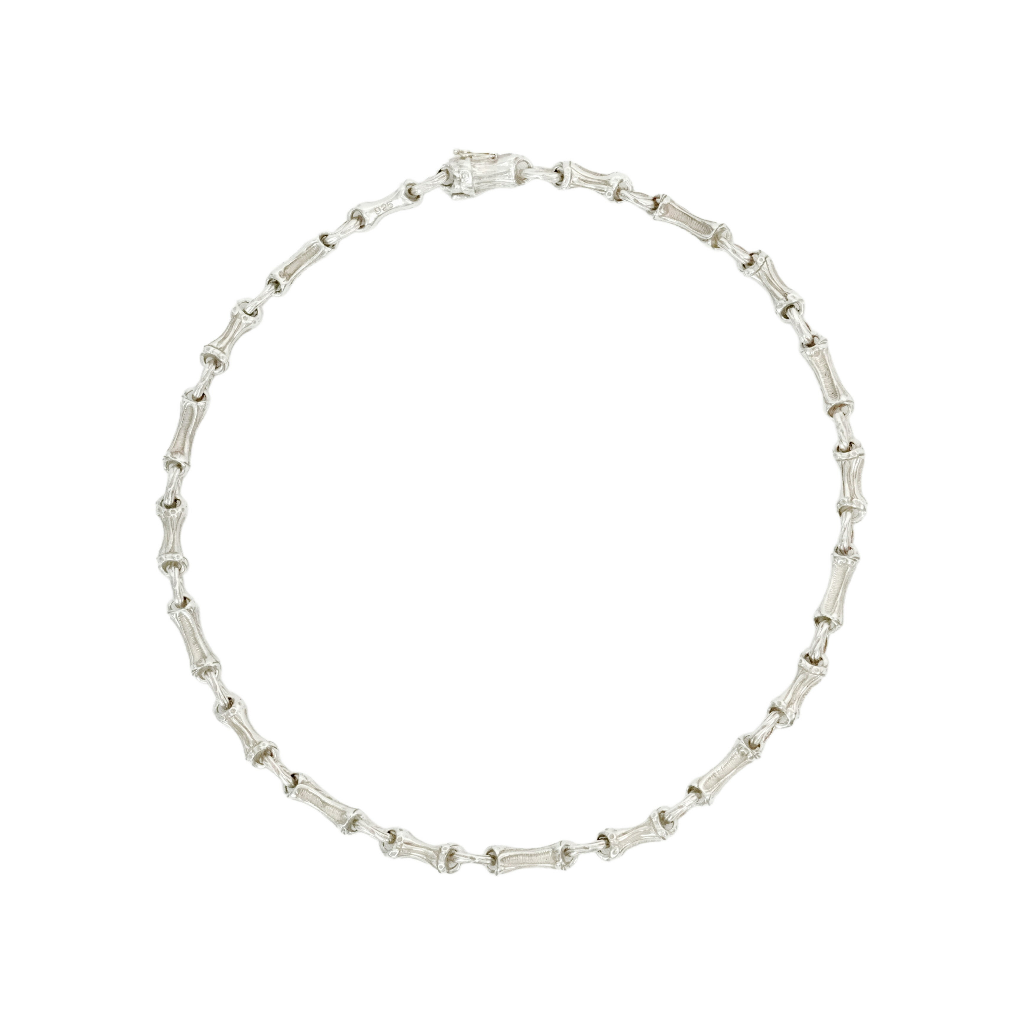 【中古・VINTAGE】 TIFFANY & CO. ティファニー SV925 バンブー ネックレス シルバーAg925(シルバー) ヴィンテージ SV925 Bamboo Necklace