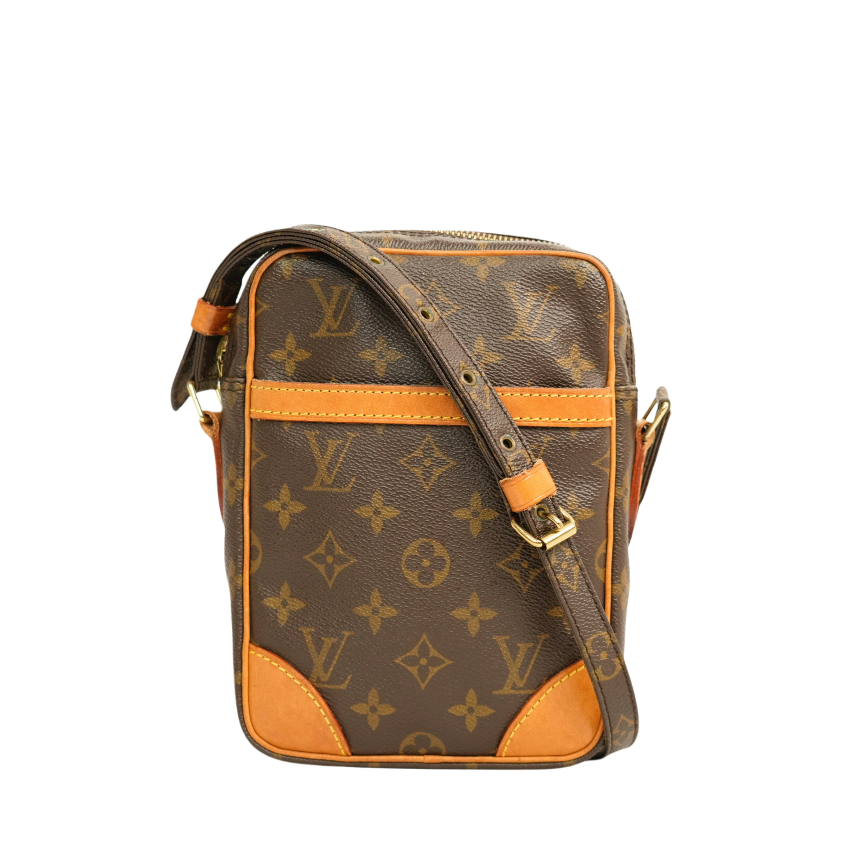 【中古・VINTAGE】 LOUIS VUITTON ルイヴィトン モノグラム ダヌーブ ショルダーバ...