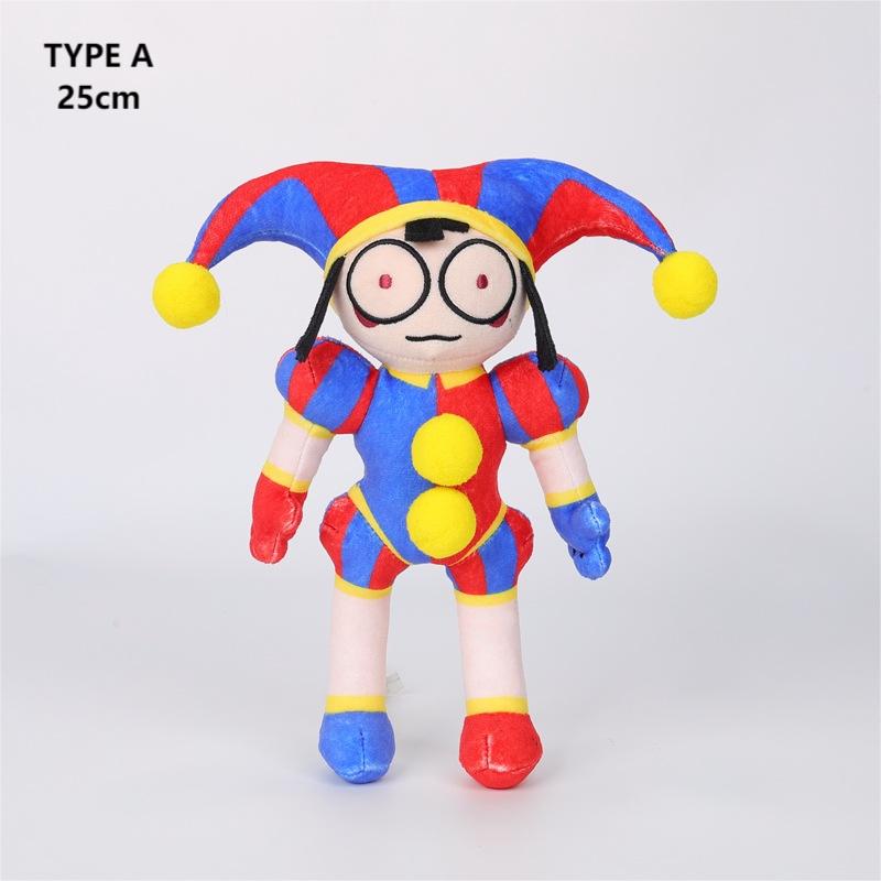 【新品！The Amazing Digital Circus Plush！】3種類 デジタルサーカス周辺ピエロ人形 ぬいぐるみ おもちゃフィギュア 誕生日用品 子供へのギフト 小道具 感謝祭の日 抱きまくら 癒し系 ねむねむ ハロウィン クリスマス ギフト 2