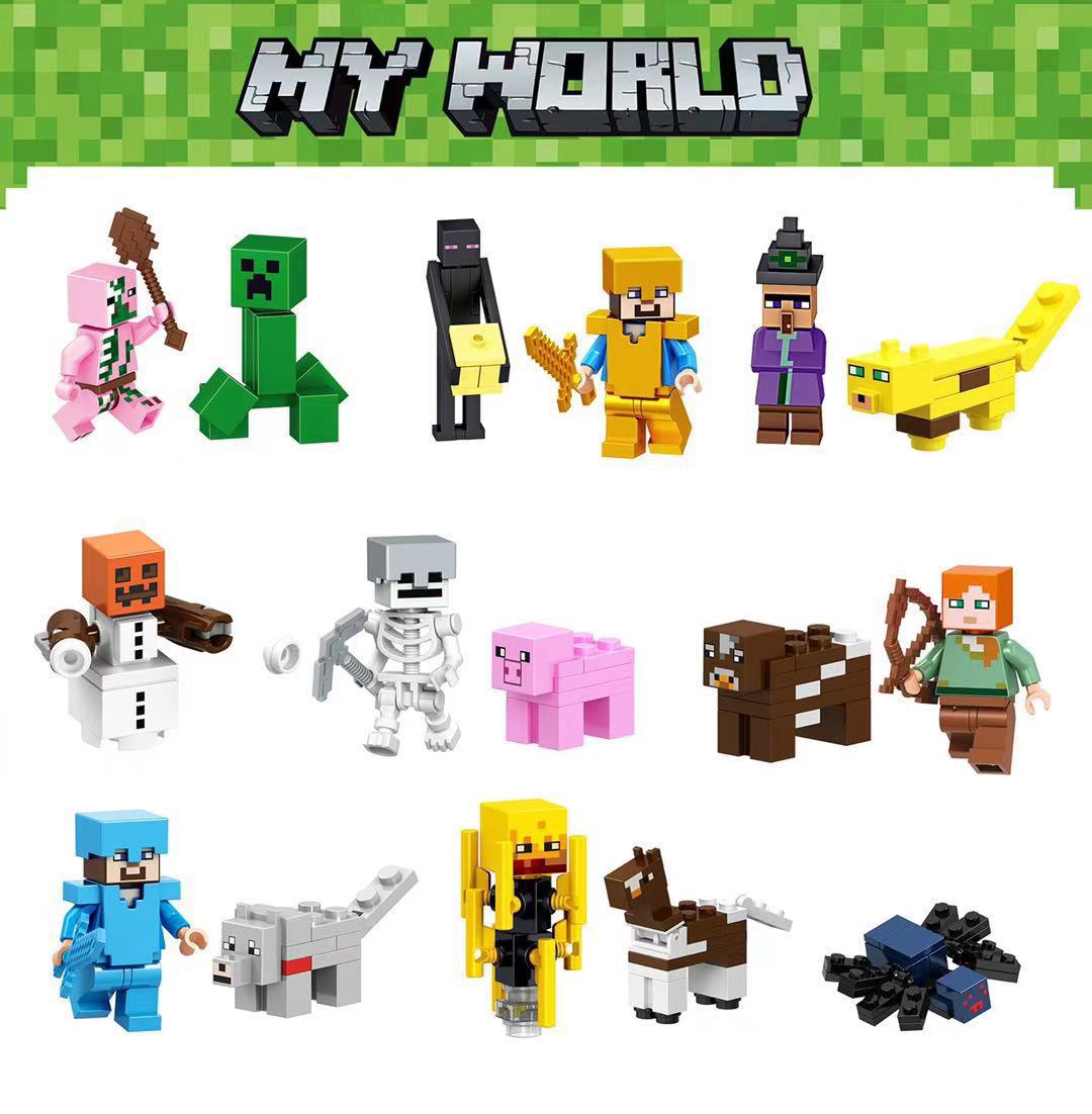 楽天市場】コレクティングケース マインクラフト ミニフィギュア 楽天市場】コレクティングケース マインクラフト ミニフィギュア