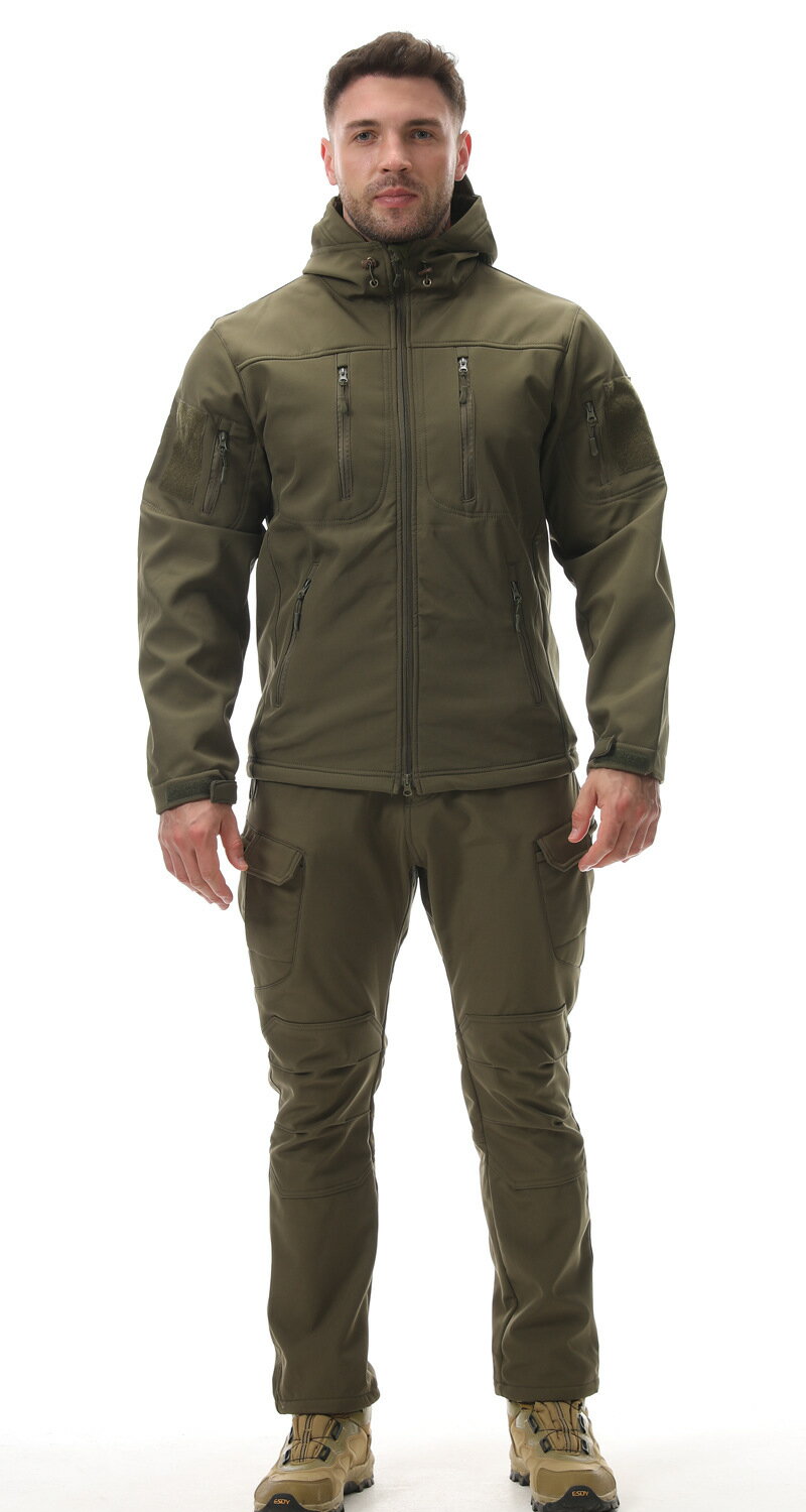 楽天AIME23メンズ厚手タイプ 登山ジャケット 登山ウェア スキーウェア マウンテンパーカー セットアップ アウトドアウェア パンツ 防水 ウォーキングジャケット 防寒服