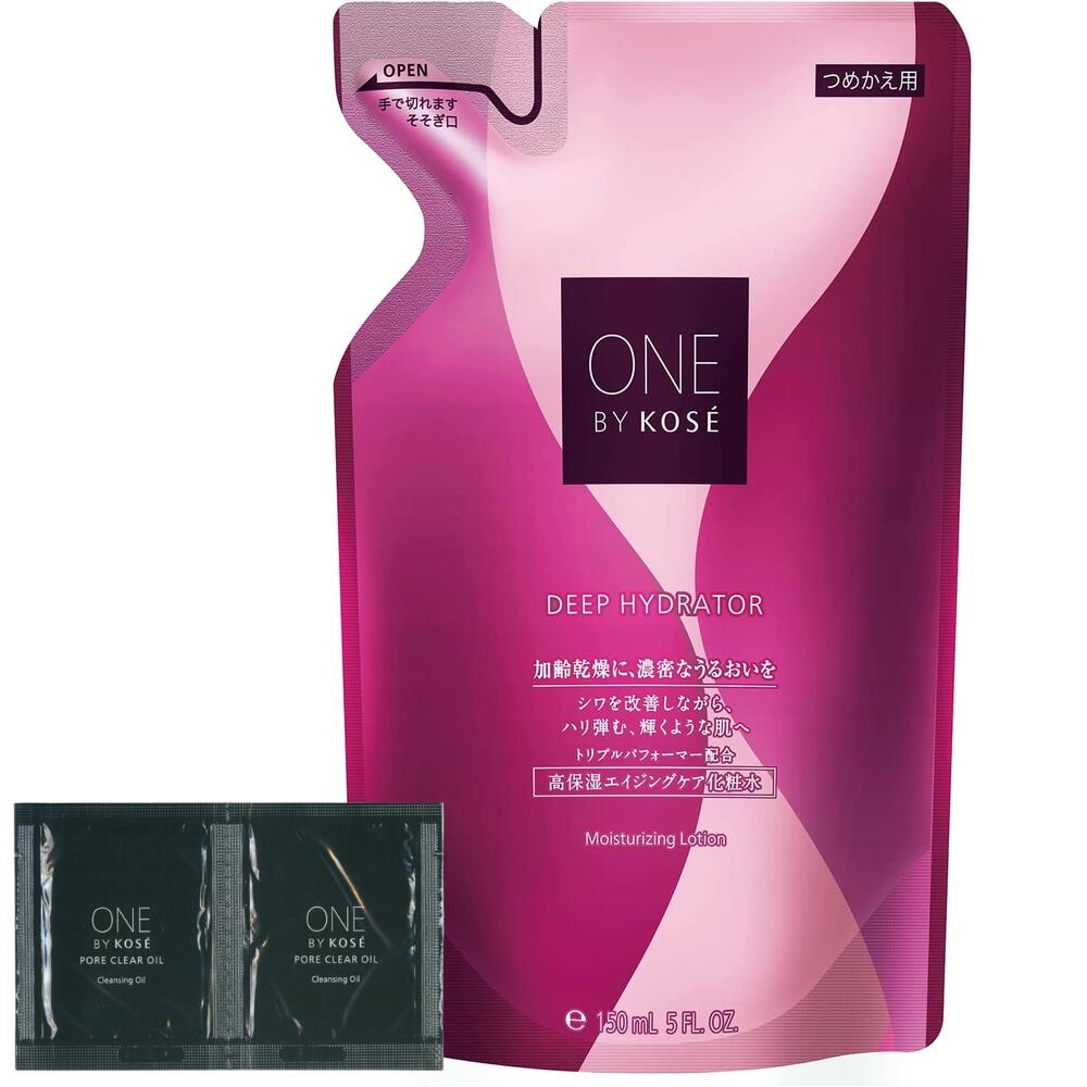 コーセー ONE BY KOSE ワンバイコーセー ディープ ハイドレーター 化粧水 つめかえ用 150mL