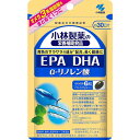 ●「DHA・EPA」や「α-リノレン酸」に「長命草」を配合したサプリメントです。 ●着色料、香料、保存料すべて無添加 【召し上がり方】 ・栄養補助食品として1日6粒を目安に、かまずに水またはお湯とともにお召し上がりください。 ・短期間に大量に摂ることは避けてください。 【品名・名称】 EPA・DHA含有精製魚油・α-リノレン酸含有シソ油配合食品 【原材料】 ゼラチン、DHA含有精製魚油、EPA含有精製魚油、ボタンボウフウ粉末、シソ油、サフラワー油／グリセリン、ミツロウ、グリセリン脂肪酸エステル、ビタミンE 【栄養成分】 ★1日目安量(6粒)あたり エネルギー・・・19kcaL たんぱく質・・・0.87g 脂質・・・1.5g オメガ3系脂肪酸・・・0.72g 炭水化物・・・0.43g 食塩相当量・・・0〜0.0088g ビタミンE・・・0.36〜3.6mg EPA・・・156.0mg DHA・・・344.0mg α-リノレン酸・・・109.0mg 【保存方法】 直射日光を避け、湿気の少ない涼しい所に保存してください。 【注意事項】 ・乳幼児・小児の手の届かないところに置いてください。 ・薬を服用中、通院中又は妊娠・授乳中の方は医師にご相談ください。 ・食品アレルギーの方は全成分表示をご確認の上、お召し上がりください。 ・体質体調により、まれに体に合わない場合(発疹、胃部不快感など)があります。その際はご使用を中止ください。 ・カプセル同士がくっつく場合や、天然由来の原料を使用のため色等が変化することがありますが、品質に問題はありません。 ・開封後は湿気らないようにチャックを端からしっかり閉めて、お早めにお召し上がりください。 ・食生活は、主食、主菜、副菜を基本に、食事のバランスを。 【お問い合わせ先】 小林製薬 〒541-0045 大阪府大阪市中央区道修町4-4-10 TEL：0120-5884-02 ＜受付時間＞ 9:00〜17:00(土・日・祝日は除く） ・広告文責：株式会社アイミラ TEL：048-940-5748 ・内容量：180粒&#9656;&#9656;ゲリラセールや&#9666;&#9666;ここだけのお得情報も！&#9656;&#9656;メルマガ登録&#9666;&#9666; &#9656;&#9656;セール開始や&#9666;&#9666;ポイント UPをお知らせ！&#9656;&#9656;お気に入り登録&#9666;&#9666;