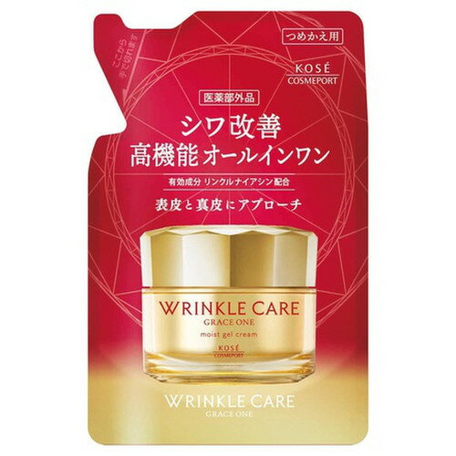 コーセーコスメポート グレイスワン リンクルケア モイストジェルクリーム つめかえ用 90g